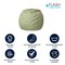 Flash Furniture Bean Bag Chair, 30 in W 30" L 18" H DG-BEAN-SMALL-DOT-GRN-GG - alternate 3